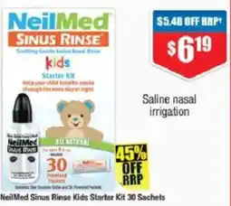 Chemist Warehouse NeilMed Sinus Rinse Kids Starter Kit offer