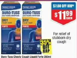 Chemist Warehouse Duro-Tuss Chesty Cough Liquid Forte offer