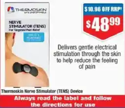 Chemist Warehouse Thermoskin Nerve Stimulator (TENS) Device offer