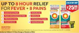 Chemist Warehouse Nurofen for Children offer