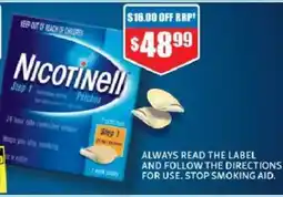 Chemist Warehouse Nicotinell Patches Step 1 offer