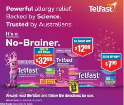 Chemist Warehouse Telfast Oral Liquid offer