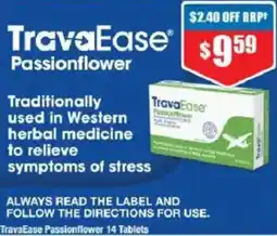 Chemist Warehouse TravaEase Passionflower offer