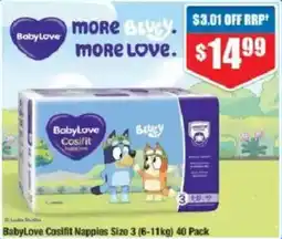 Chemist Warehouse BabyLove Cosifit Nappies offer