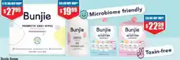 Chemist Warehouse Bunjie Probiotic Baby Wipes offer