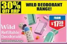 Chemist Warehouse Wild Refillable Deodorant offer