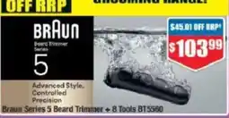 Chemist Warehouse Braun Series 5 Beard Trimmer offer