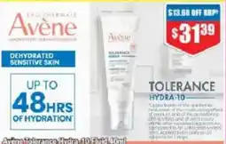 Chemist Warehouse Avene Tolerance Hydra-10 Fluid offer