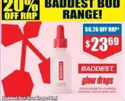 Chemist Warehouse Baddest glow drops offer