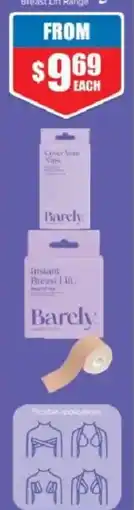 Chemist Warehouse Instant Breast Lift Barely offer