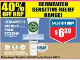 Chemist Warehouse Dermaveen Sensitive Relief Eczema Cream offer