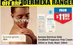 Chemist Warehouse Aveeno Dermexa Daily Emollient Fragrance Free Cream offer