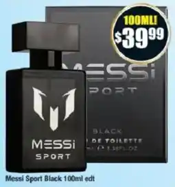 Chemist Warehouse Messi Sport Black offer