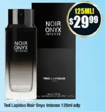 Chemist Warehouse Ted Lapidus Noir Onyx Intense offer
