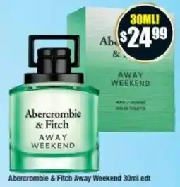 Chemist Warehouse Abercrombie & Fitch Away Weekend offer