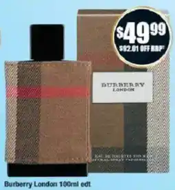Chemist Warehouse Burberry London offer