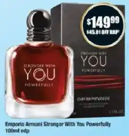 Chemist Warehouse Emporio Armani Stronger With You Powerfully offer