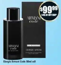 Chemist Warehouse Giorgio Armani Code offer