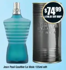 Chemist Warehouse Jean Paul Gaultier Le Male 125ml edt offer