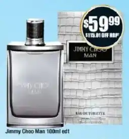 Chemist Warehouse Jimmy Choo Man offer