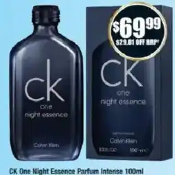Chemist Warehouse CK One Night Essence Parfum Intense offer