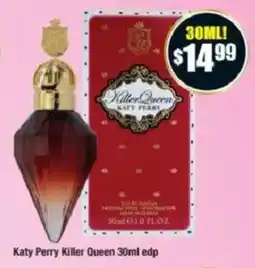 Chemist Warehouse Katy Perry Killer Queen 30ml edp offer