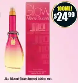 Chemist Warehouse JLo Miami Glow Sunset edt offer