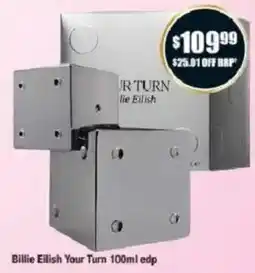 Chemist Warehouse Billie Eilish Your Turn offer