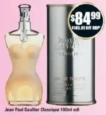 Chemist Warehouse Jean Paul Gaultier Classique offer