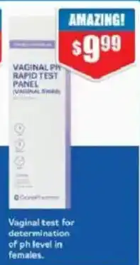 Chemist Warehouse Vaginal PH Rapid Test Panel offer