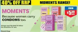 Chemist Warehouse Moments Range offer
