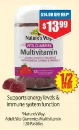 Chemist Warehouse Nature's Way Adult Vita Gummies Multivitamin offer