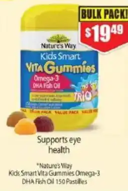Chemist Warehouse Nature's Way Kids Smart Vita Gummies offer