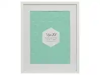 Officeworks Lifestyle Brands Promenade Frame 16 x 20" with 12 x 16" Opening White offer