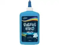 Officeworks Bostik School Glue Blue 250mL offer