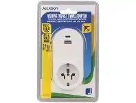 Officeworks Jackson Inbound USB A and C Travel Adaptor USA and Europe offer