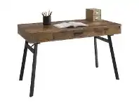 Otto Rustic Industrial 1 Drawer Semi Assembled 1200mm Desk offer at Officeworks