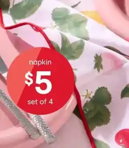 Kmart napkin offer