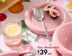Kmart 12pc dinnerware offer