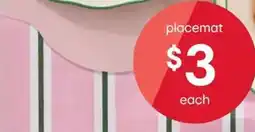 Kmart placemat offer