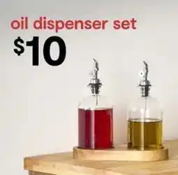 Kmart oil dispenser set offer