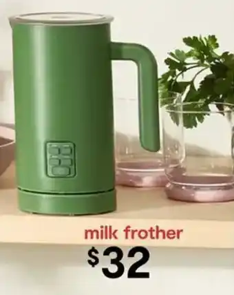 Milk frother