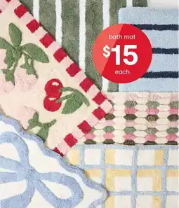 Kmart bath mat offer