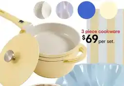 Kmart 3 piece cookware offer