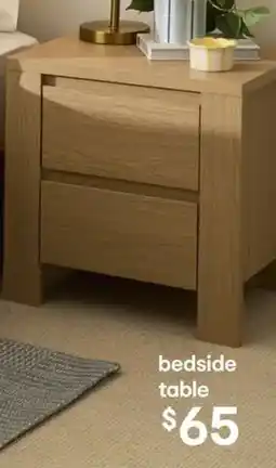 Kmart bedside table offer