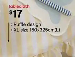 Kmart tablecloth offer
