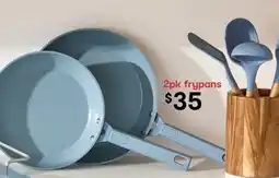 Kmart 2pk frypans offer