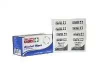 Officeworks First Aiders Choice Alcohol Wipes 100 Pack offer
