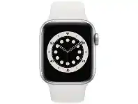 Officeworks Apple Watch Series 6 40mm GPS Silver and White offer