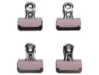 Officeworks Otto Paper Clips 4 Pack Pastel Pink offer
